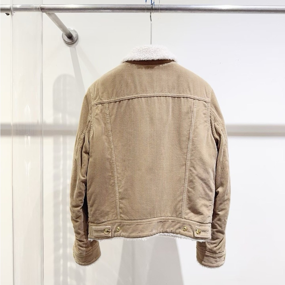 Authentic Celine White Sherpa Collar Jacket - Picture 2 of 7
